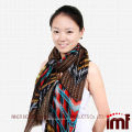 2014 New Style Inner Mongolia Spider Print Wool Scarf and Stoles